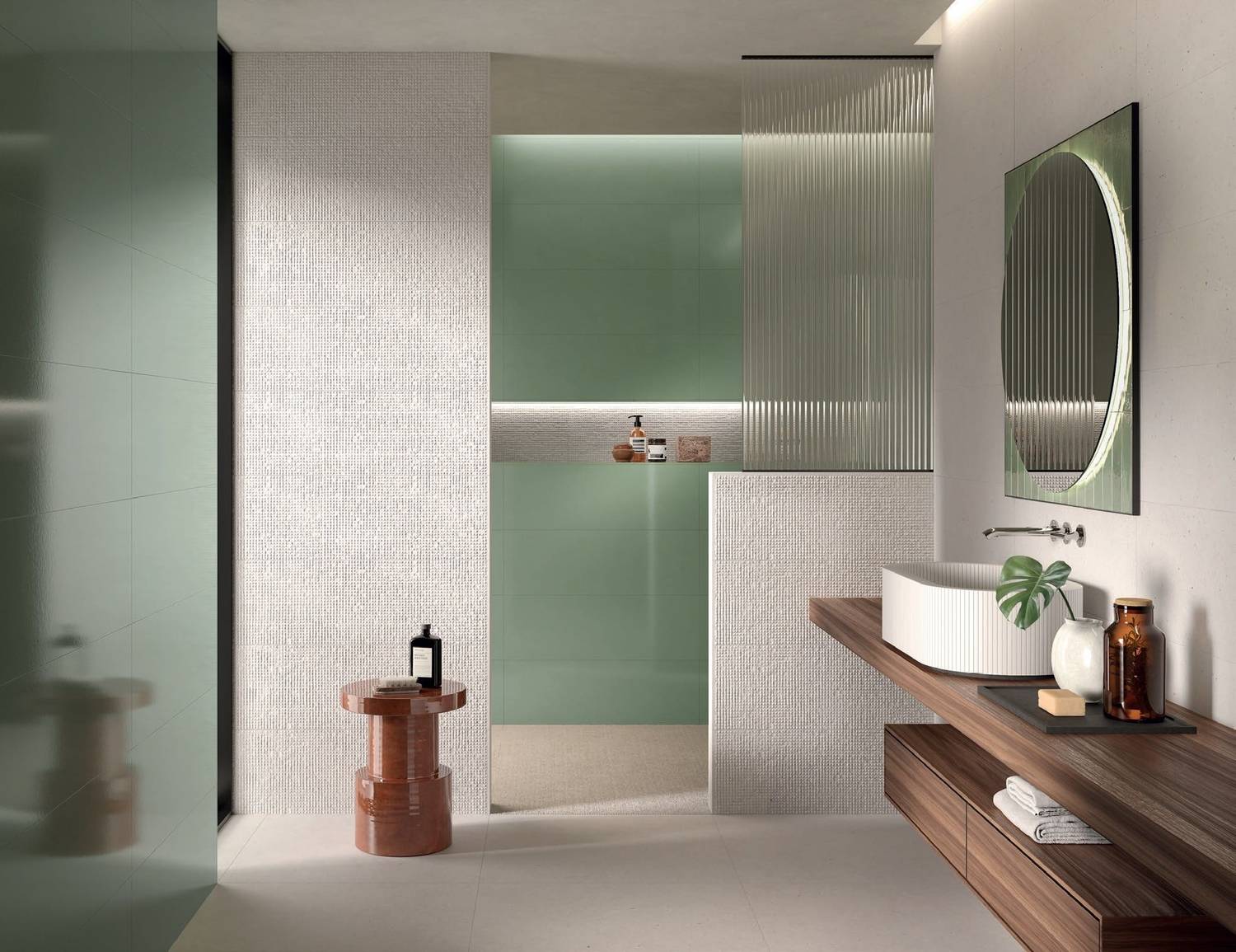 Moderné dizajnové kúpeľne